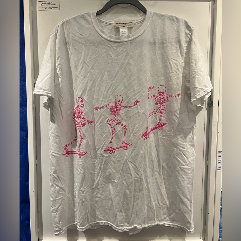 Project Social T x Urban Outfitters Skeleton Oversized Tee